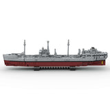 Militärischer MOC - T2 - Tanker im Maßstab 1:485 klemmbausteine - LesDiy - Klemmbausteine