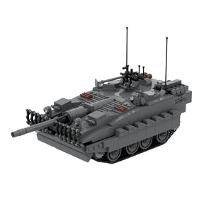 Militärpanzer STRV - 103B Klemmbausteine - LesDiy - Klemmbausteine