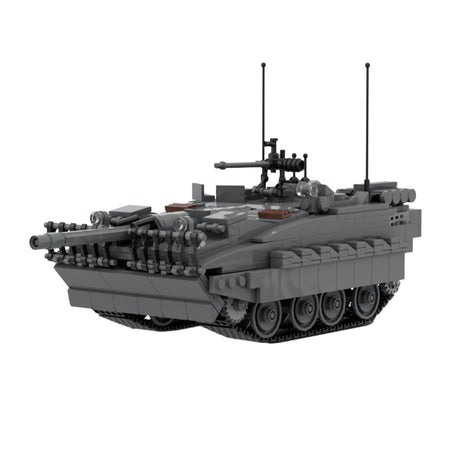 Militärpanzer STRV - 103B Klemmbausteine - LesDiy - Klemmbausteine