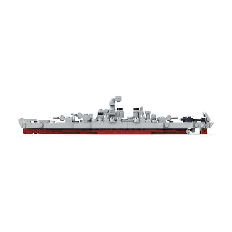 Mini Armed Naval Vessel Set 2 Klemmbausteine - LesDiy - Klemmbausteine