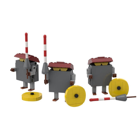 Mini Block Knight Klemmbausteine-LesDiy-Klemmbausteine