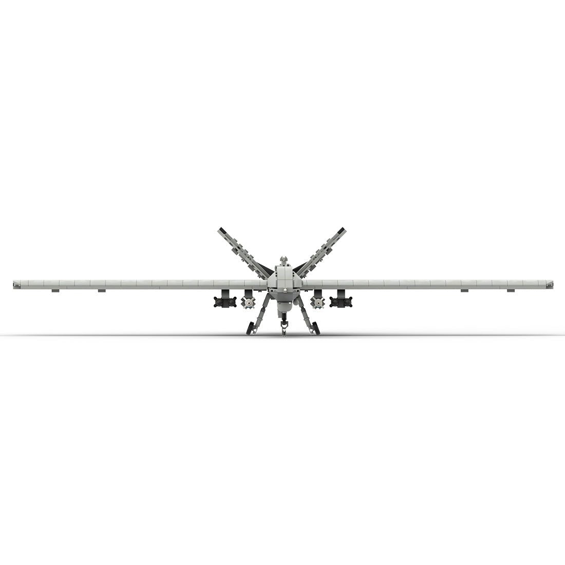 MOC - 101708 MQ - 9 Reaper UAV | 1:35 Scale Klemmbausteine - LesDiy - Klemmbausteine