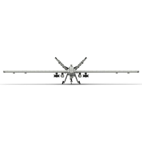 MOC - 101708 MQ - 9 Reaper UAV | 1:35 Scale Klemmbausteine - LesDiy - Klemmbausteine