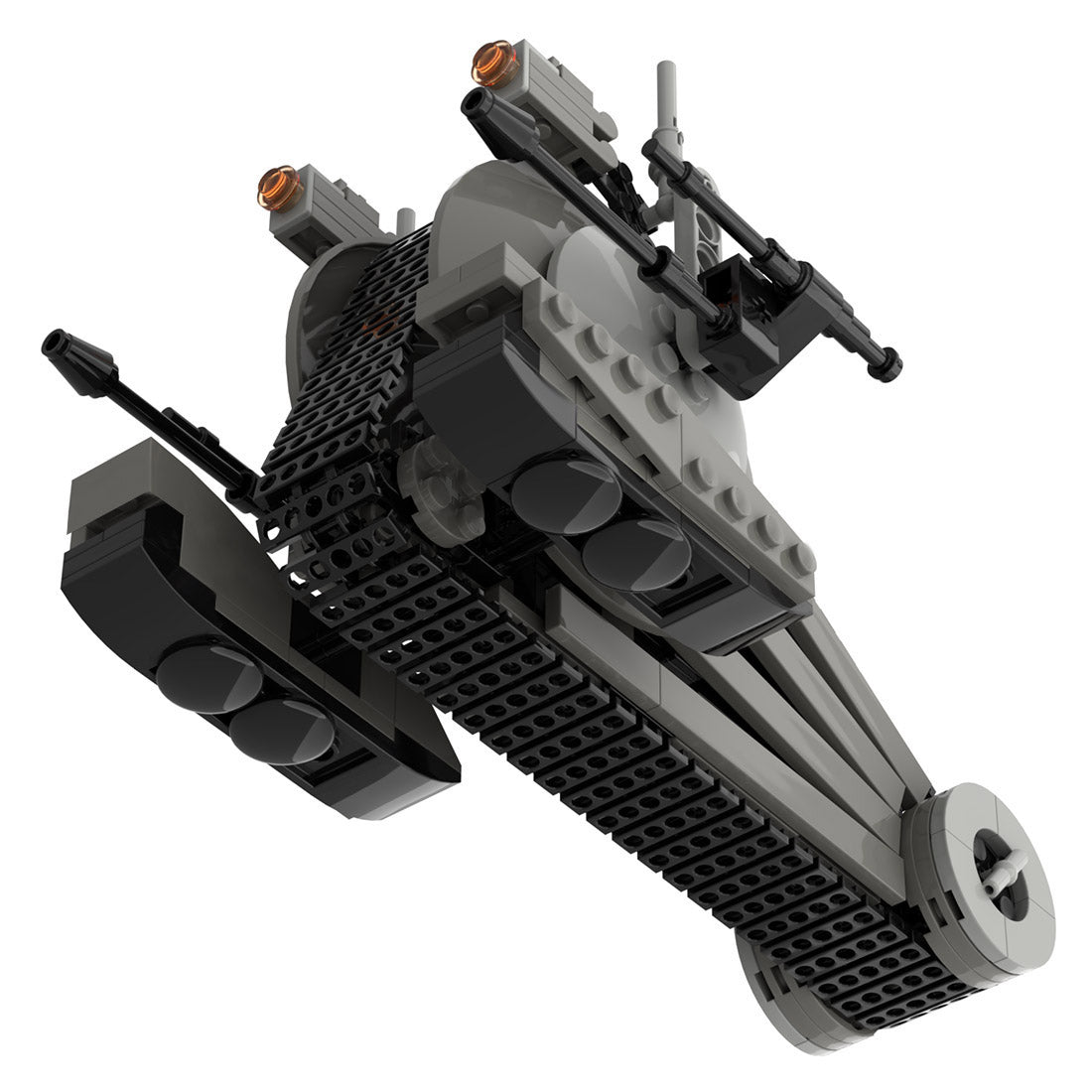 MOC - 102664 NR - N99 Droid Tank Klemmbausteine - LesDiy - Klemmbausteine