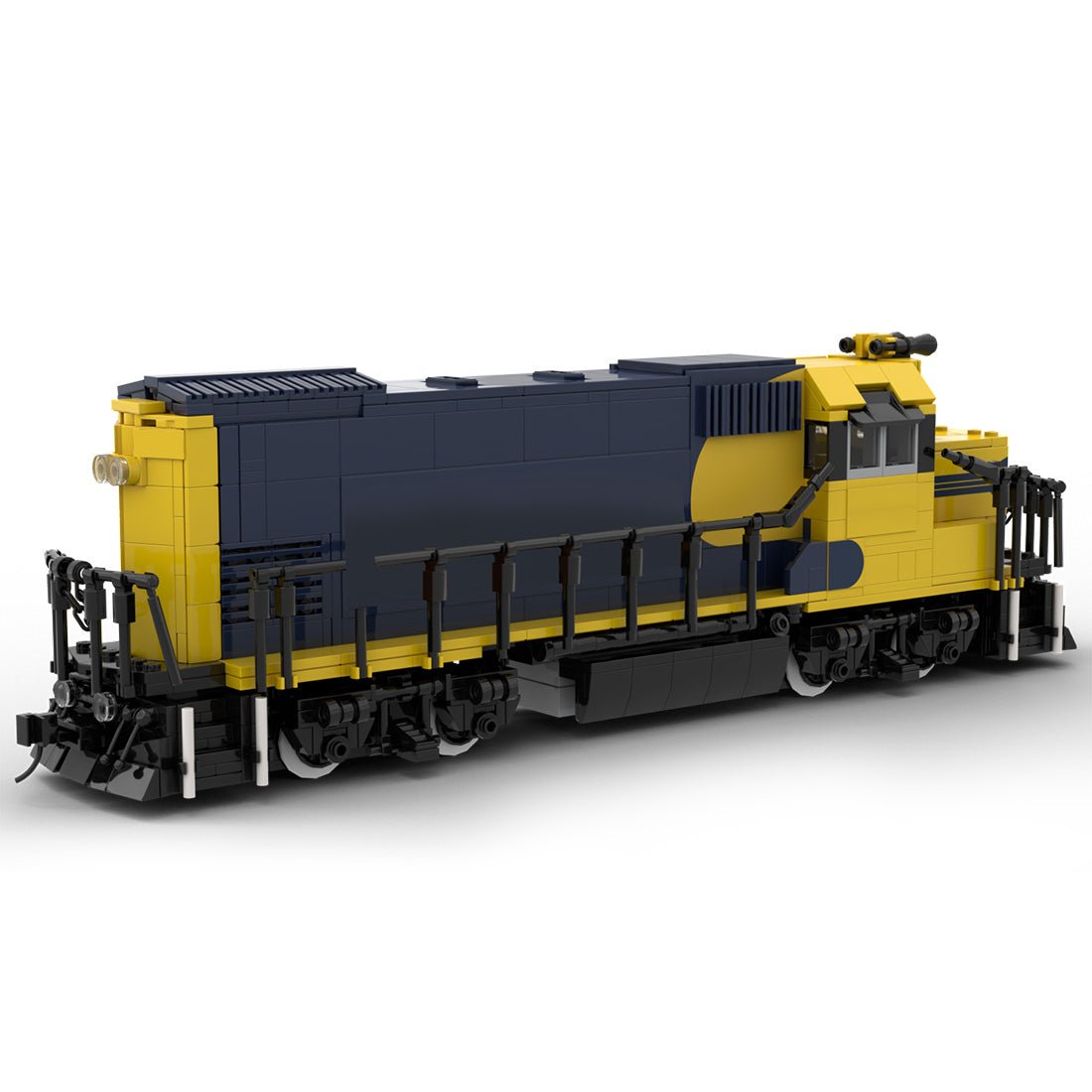MOC - 103174 GP15 - 1 Zug Klemmbausteine - LesDiy - Klemmbausteine