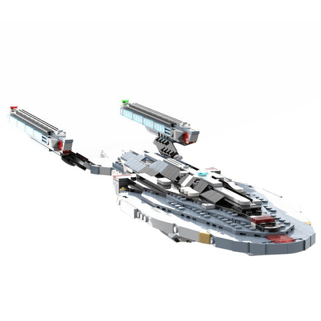 MOC - 104541 Explorer Raumschiff Klemmbausteine - LesDiy - Klemmbausteine