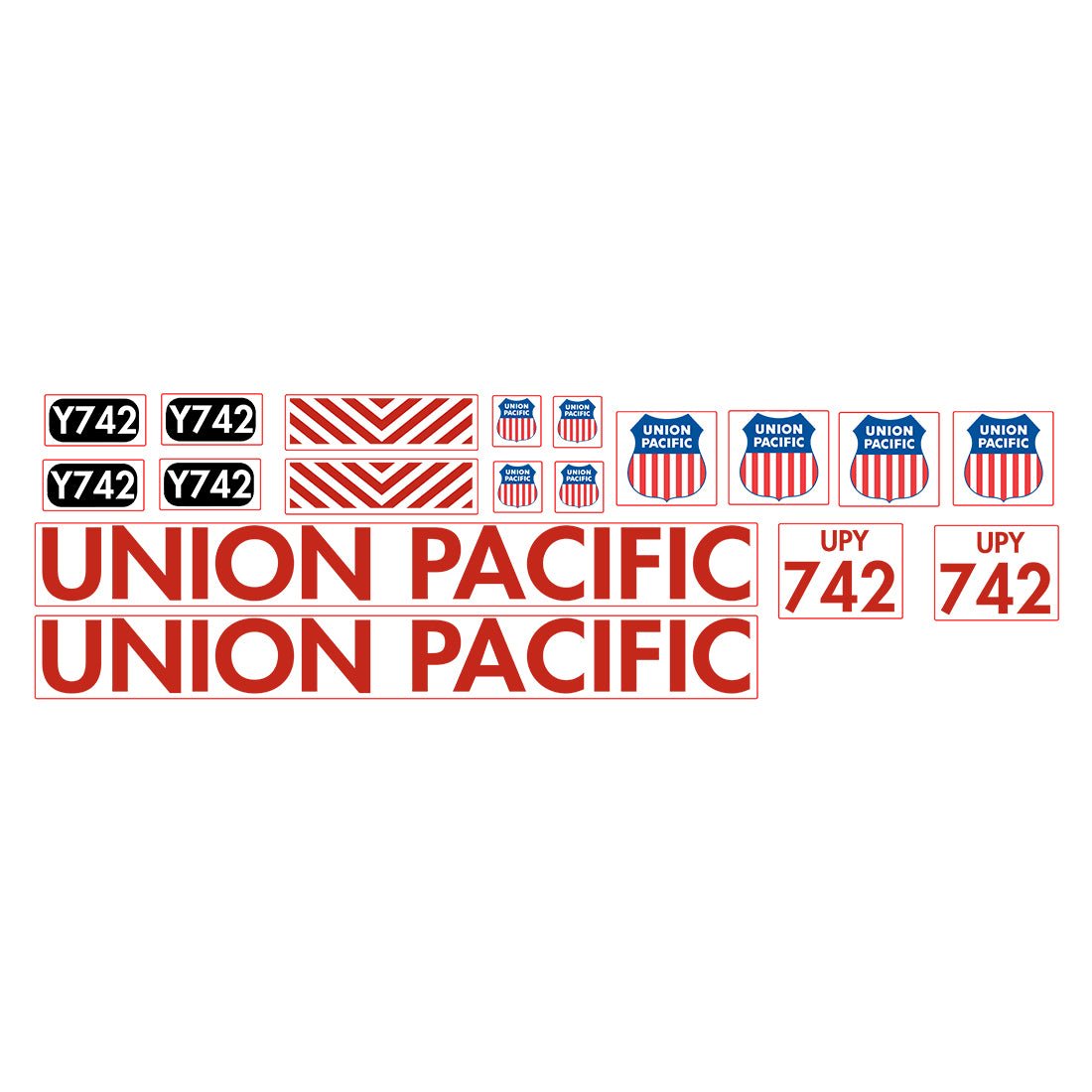 MOC - 104681 Union Pacific GP15 Retro - Zug Klemmbausteine - LesDiy - Klemmbausteine