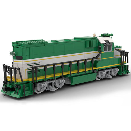 MOC - 104688 California Northern GP15 Retro - Zug - LesDiy - Klemmbausteine