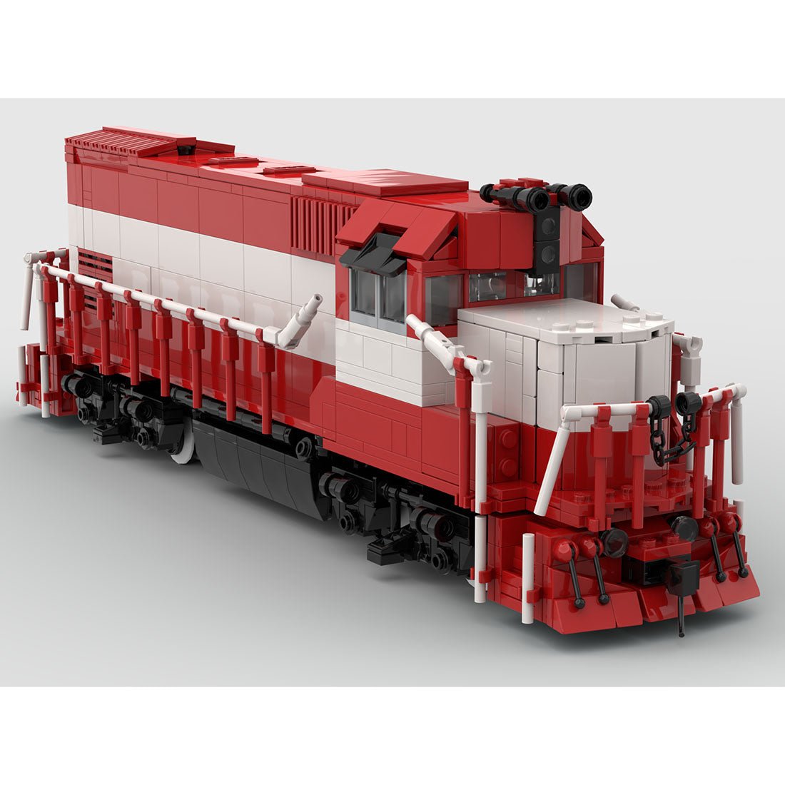 MOC - 104691 Frisco GP15 Retro - Zug - LesDiy - Klemmbausteine