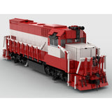MOC - 104691 Frisco GP15 Retro - Zug - LesDiy - Klemmbausteine