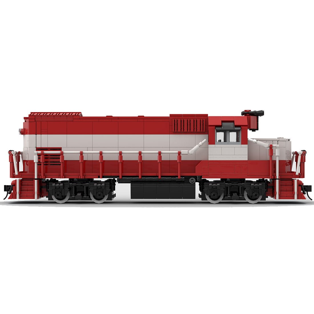 MOC - 104691 Frisco GP15 Retro - Zug - LesDiy - Klemmbausteine