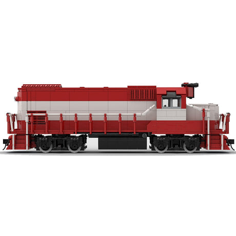 MOC - 104691 Frisco GP15 Retro - Zug - LesDiy - Klemmbausteine