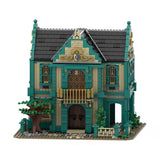 MOC - 105517 Colonial Bath House Klemmbausteine - LesDiy - Klemmbausteine
