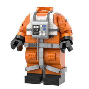 MOC - 105887 Luke Skywalker Klemmbausteine - LesDiy - Klemmbausteine