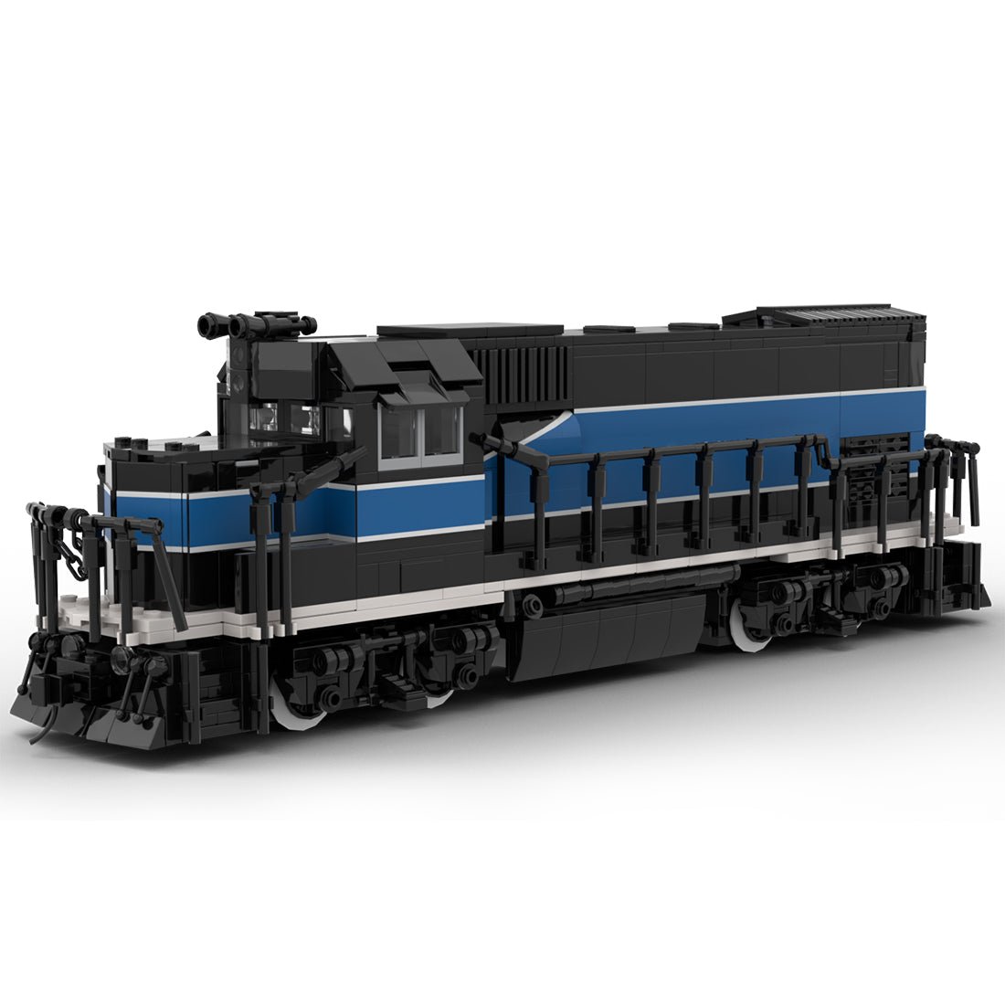 MOC - 105951 Pacific GP15 - Zug Klemmbausteine - LesDiy - Klemmbausteine