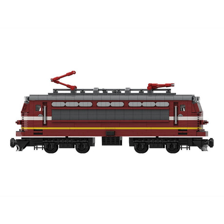 MOC - 107384 BDZ Class 44 (Skoda 68E) (8w) Klemmbausteine - LesDiy - Klemmbausteine