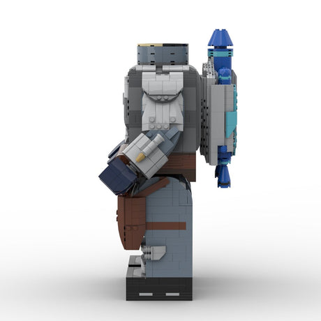 MOC - 107552 Jango Fett Megafigure Klemmbausteine - LesDiy - Klemmbausteine