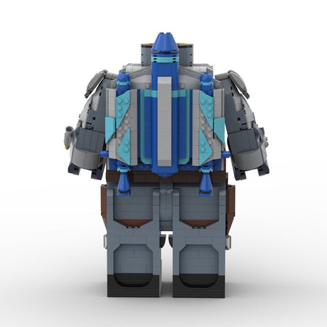 MOC - 107552 Jango Fett Megafigure Klemmbausteine - LesDiy - Klemmbausteine