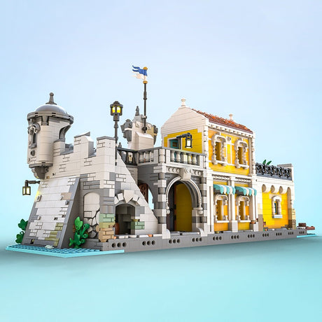 MOC - 108172 Mittelalterliche Piratenstadt Klemmbausteine - LesDiy - Klemmbausteine
