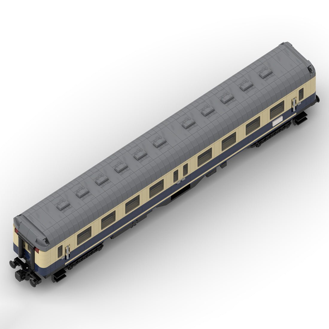 MOC - 108365 V100 Regional Train Klemmbausteine - LesDiy - Klemmbausteine
