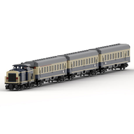 MOC - 108365 V100 Regional Train Klemmbausteine - LesDiy - Klemmbausteine