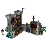 MOC - 108731 Fort des mittelalterlichen Schwarzen Sakers Klemmbausteine - LesDiy - Klemmbausteine