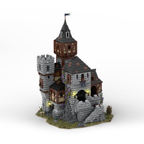 MOC - 109930 Medieval Castle Klemmbausteine - LesDiy - Klemmbausteine