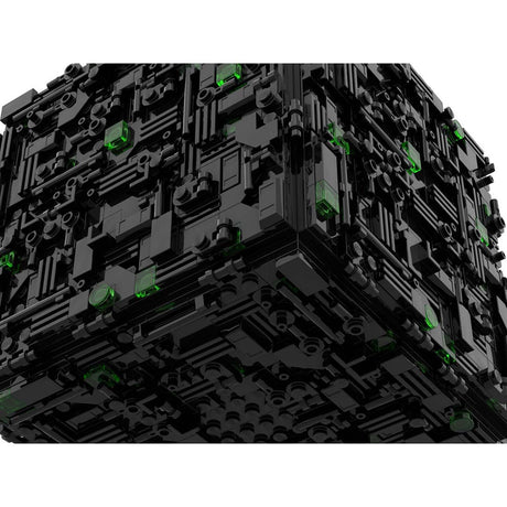 MOC - 112646 Borg Cube (micro) Klemmbausteine - LesDiy - Klemmbausteine