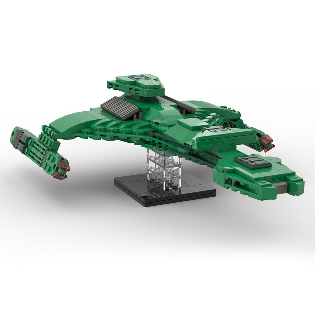 MOC - 112682 Klingon Vor'cha Klemmbausteine - LesDiy - Klemmbausteine