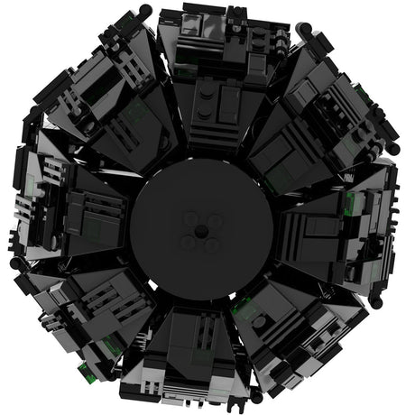 MOC - 113837 Borg Sphere Klemmbausteine - LesDiy - Klemmbausteine
