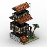 MOC - 114510 Piratenstadt Port Sauvage Klemmbausteine - LesDiy - Klemmbausteine