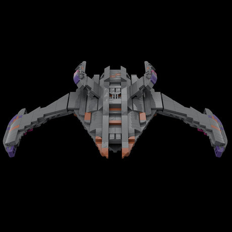 MOC - 115454 Battlecruiser Model Spaceship Klemmbausteine - LesDiy - Klemmbausteine