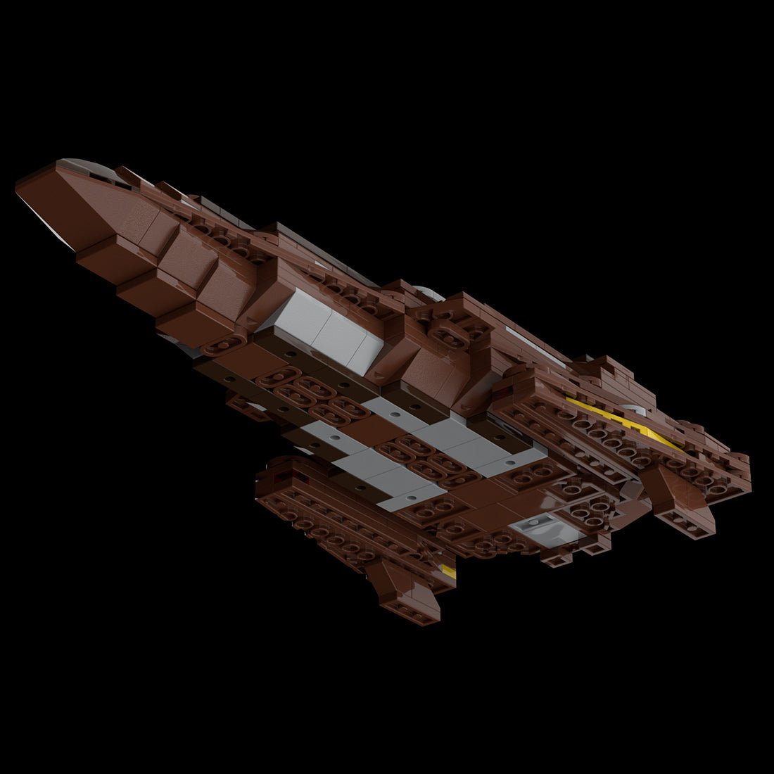 MOC - 116044 Bajoran Vessel Klemmbausteine - LesDiy - Klemmbausteine