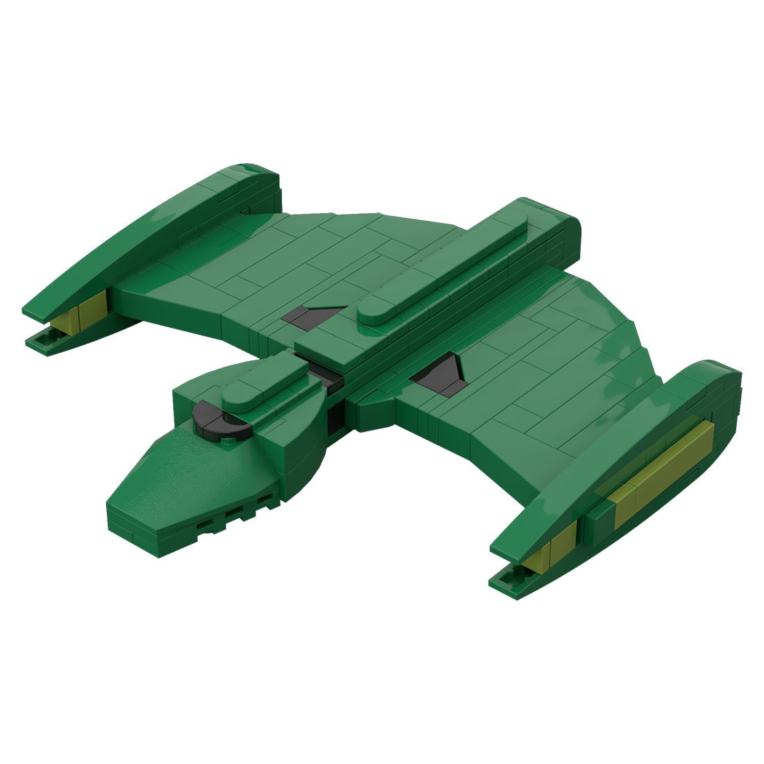 MOC - 116988 Romulan Scout Ship Klemmbausteine - LesDiy - Klemmbausteine