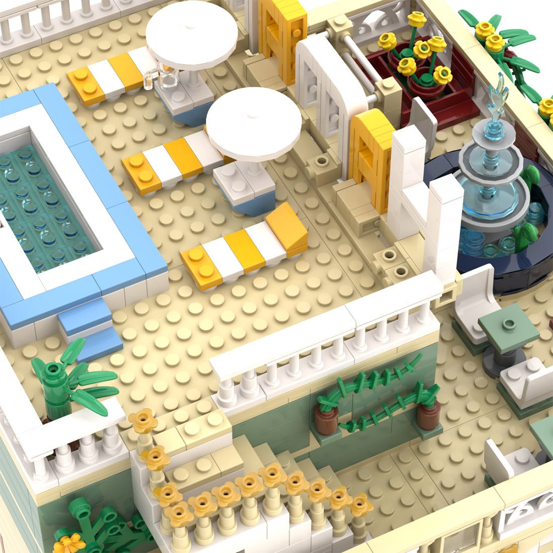 MOC - 117060 The Hamam Klemmbausteine - LesDiy - Klemmbausteine