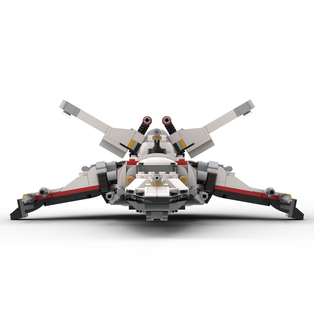 MOC - 117552 Starfighter - Raumschiff Klemmbausteine - LesDiy - Klemmbausteine