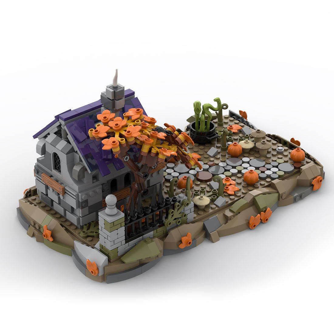 MOC - 118096 Witch House Klemmbausteine - LesDiy - Klemmbausteine