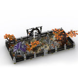 MOC - 118821 Modular Haunted Cemetery Klemmbausteine - LesDiy - Klemmbausteine