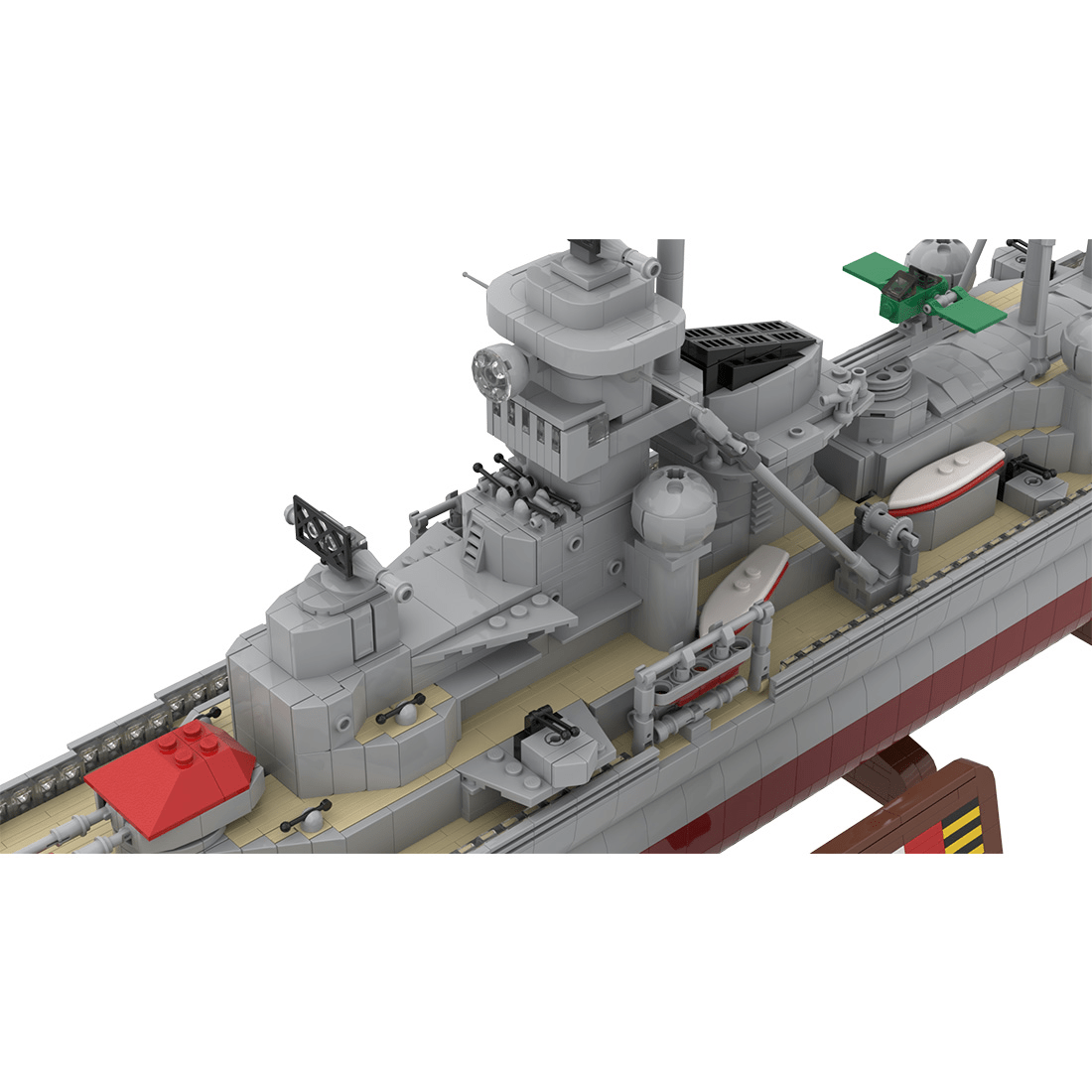 MOC - 119082 Prinz Eugen Klemmbausteine - LesDiy - Klemmbausteine