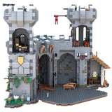 MOC - 120736 Mittelalterliche Burg Klemmbausteine - LesDiy - Klemmbausteine