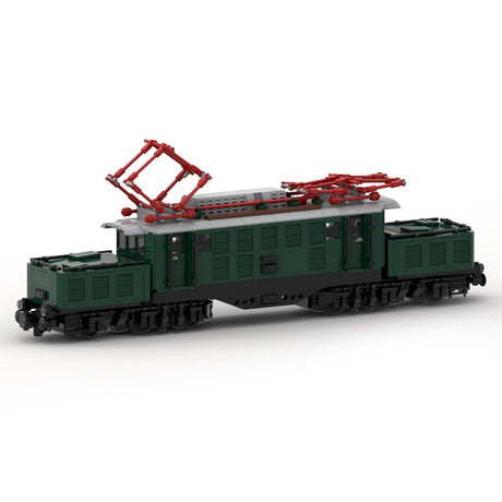 MOC - 120839 DB - Baureihe 194 E94 (8w) Klemmbuateine - LesDiy - Klemmbausteine