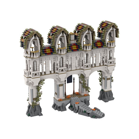 MOC - 122041 UCS Rivendell - Gates of Imladris Klemmbausteine - LesDiy - Klemmbausteine