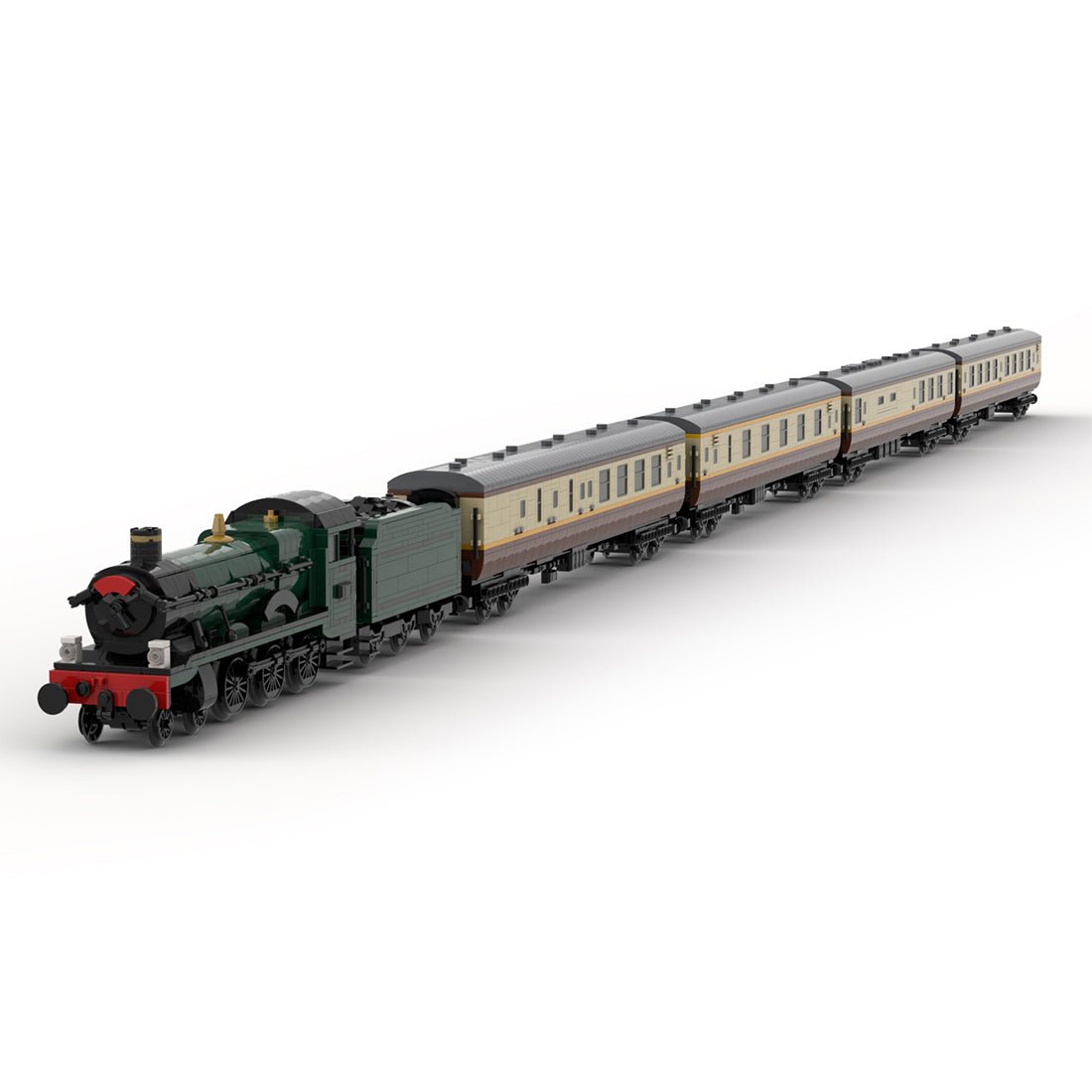 MOC - 122525 Shakespeare Express "Kinlet Hall" (8w) Klemmbausteine - LesDiy - Klemmbausteine