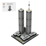 MOC - 122768 1/1000 World Trade Center (1973 - 2001) Klemmbausteine - LesDiy - Klemmbausteine