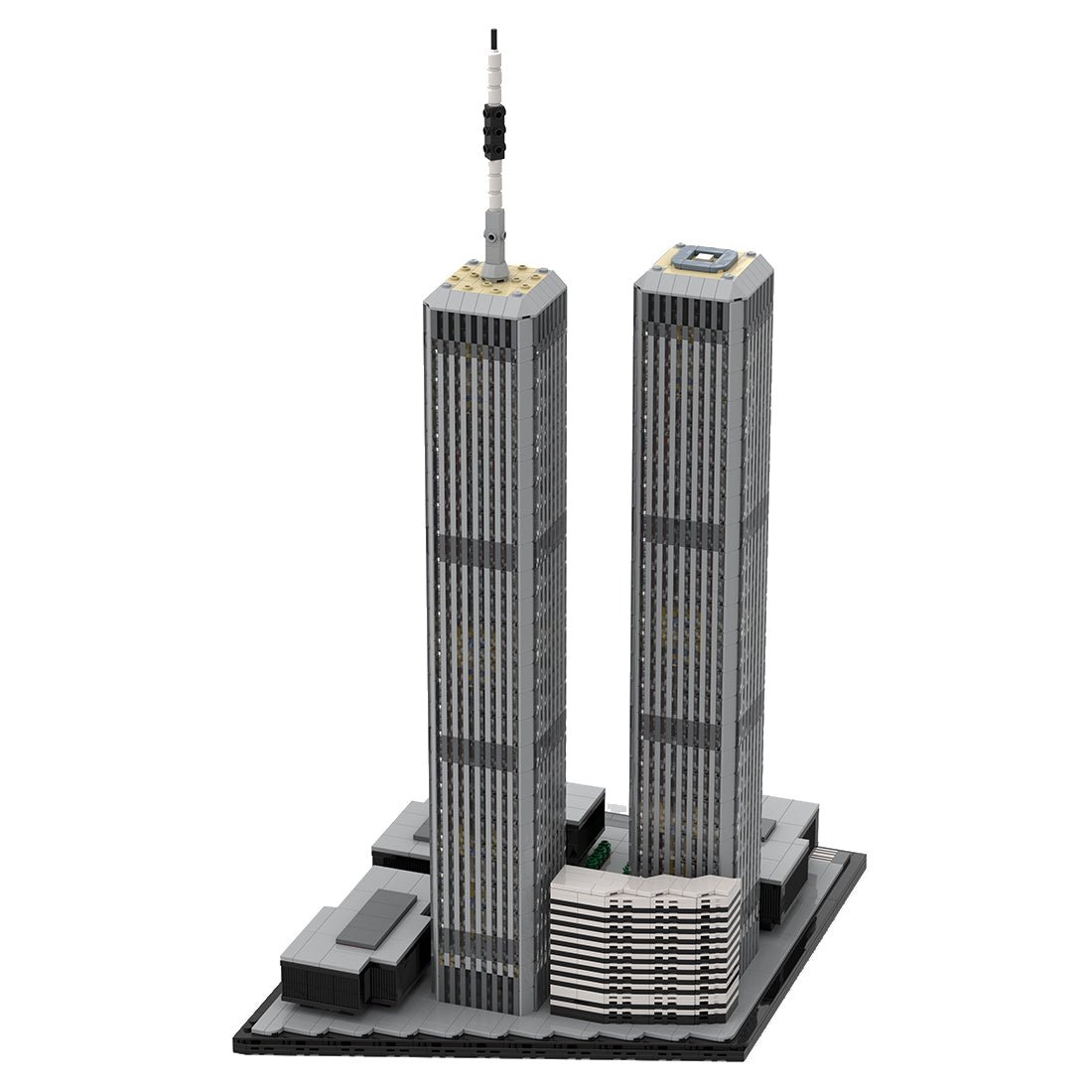MOC - 122768 1/1000 World Trade Center (1973 - 2001) Klemmbausteine - LesDiy - Klemmbausteine