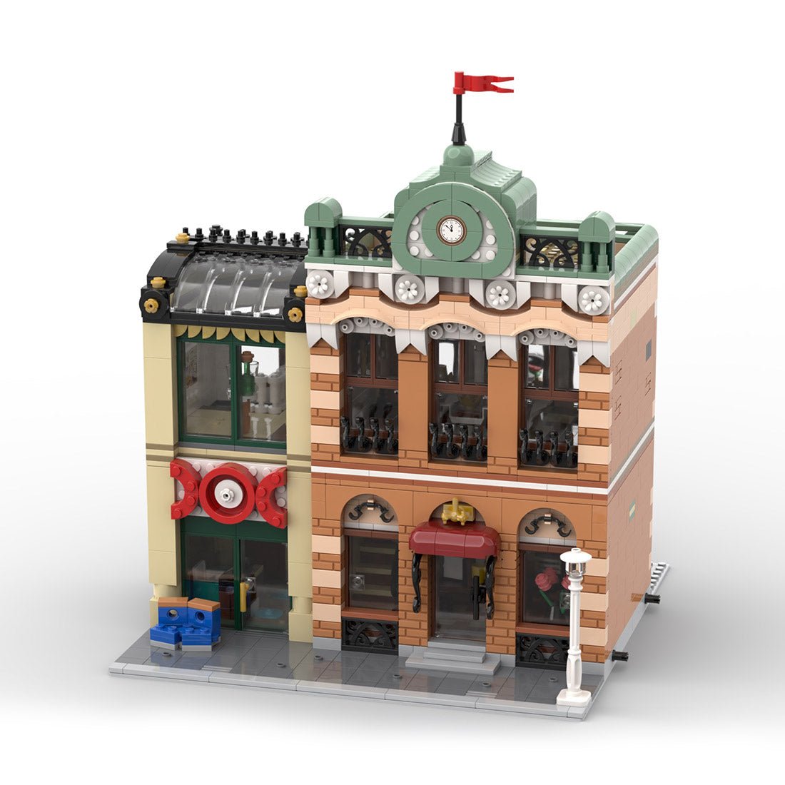 MOC - 123143 Royal Crown Exhibition Klemmbausteine - LesDiy - Klemmbausteine