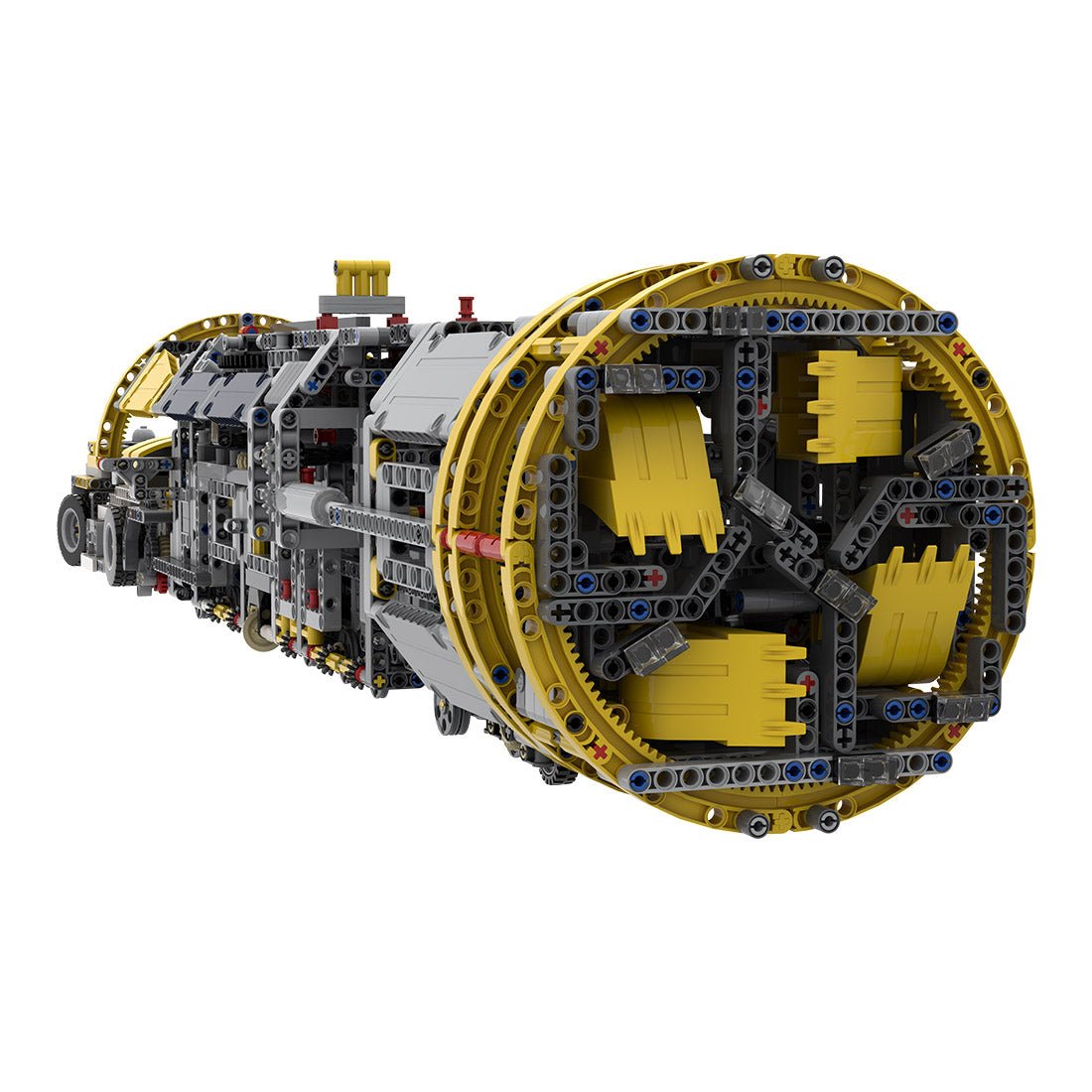 MOC - 123850 Tunnel Boring Machine Klemmbausteine - LesDiy - Klemmbausteine