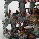 MOC - 124794 Medieval Harbor Klemmbausteine - LesDiy - Klemmbausteine