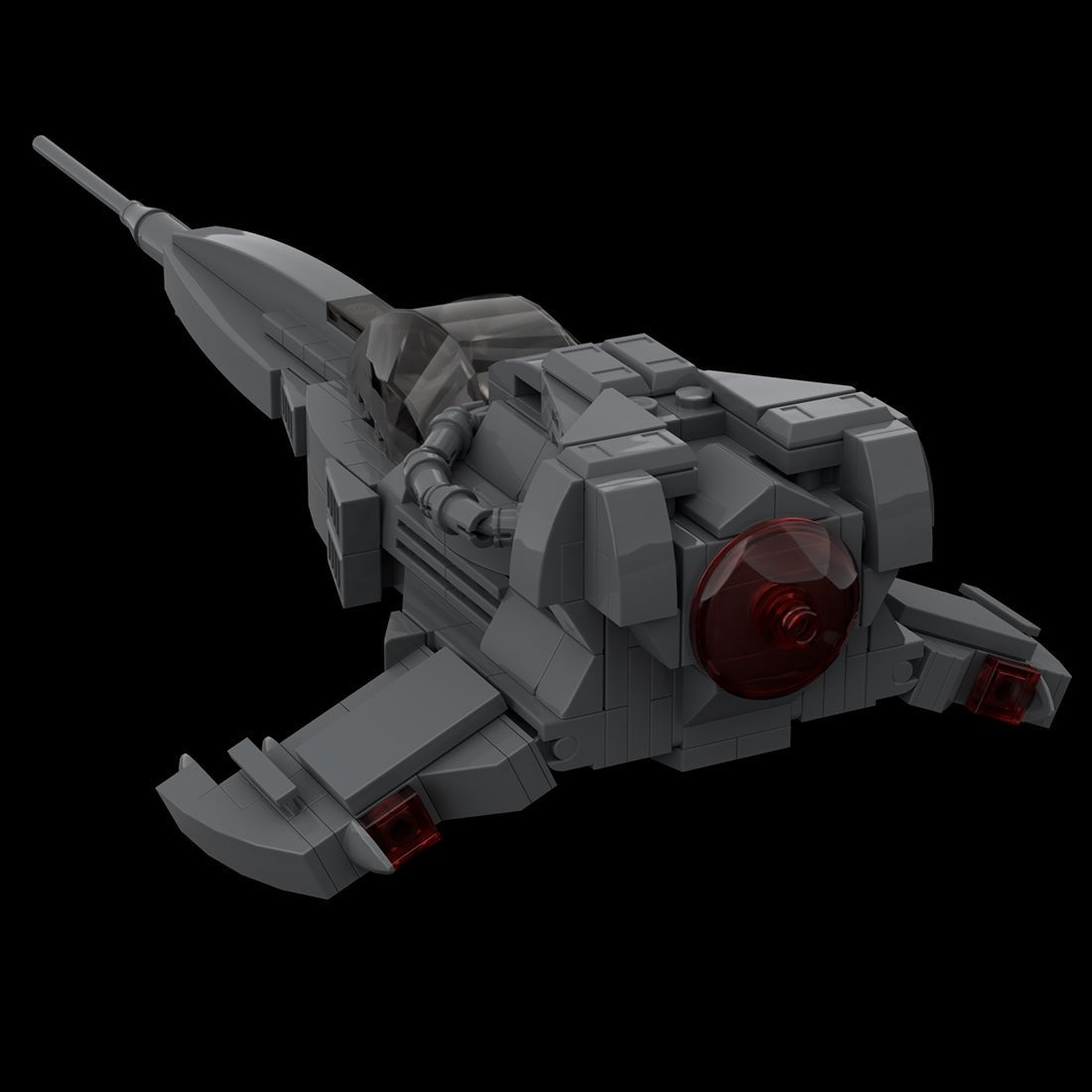 MOC - 126424 Wraith Dart Klemmbausteine - LesDiy - Klemmbausteine