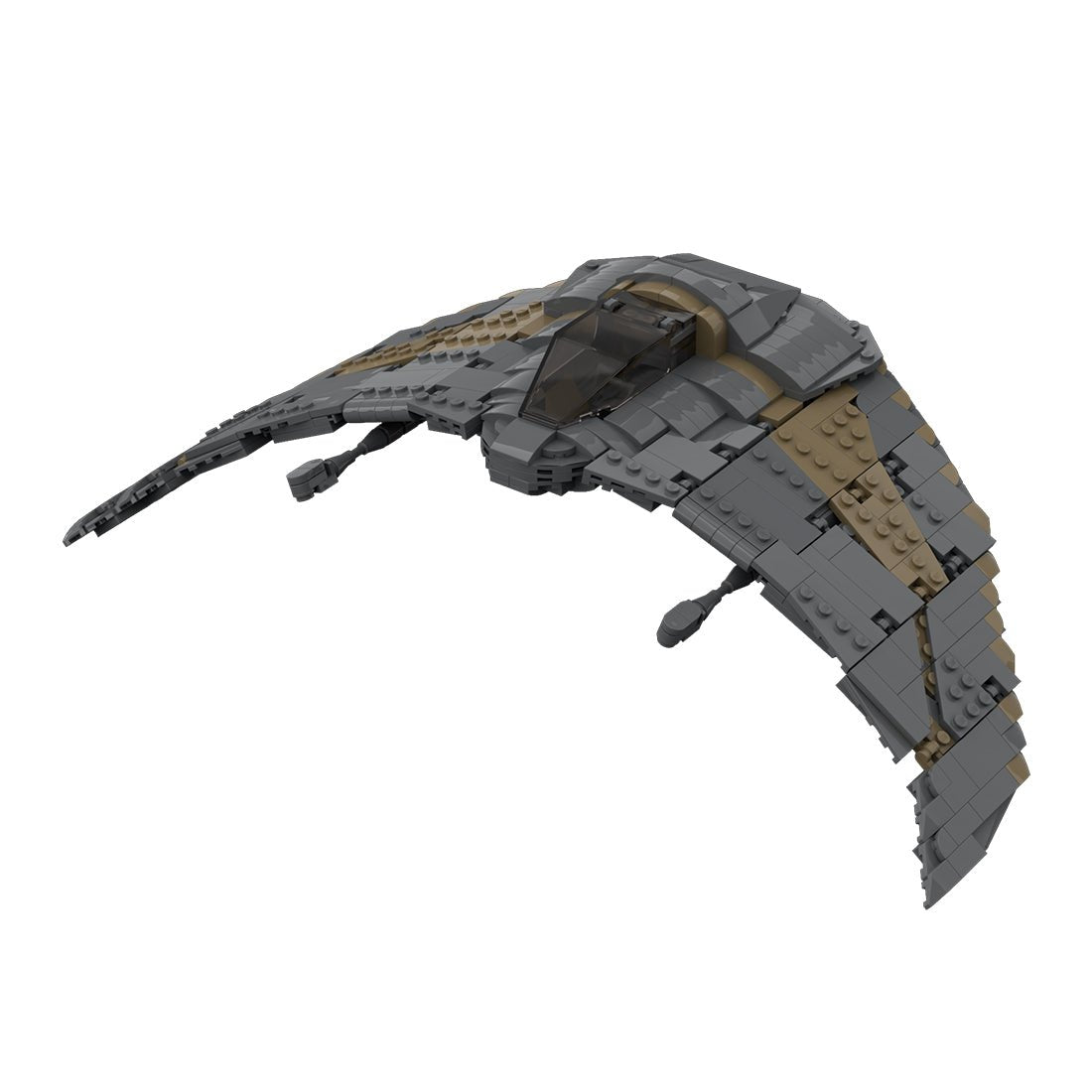 MOC - 126538 Goa'uld Death Glider Klemmbausteine - LesDiy - Klemmbausteine